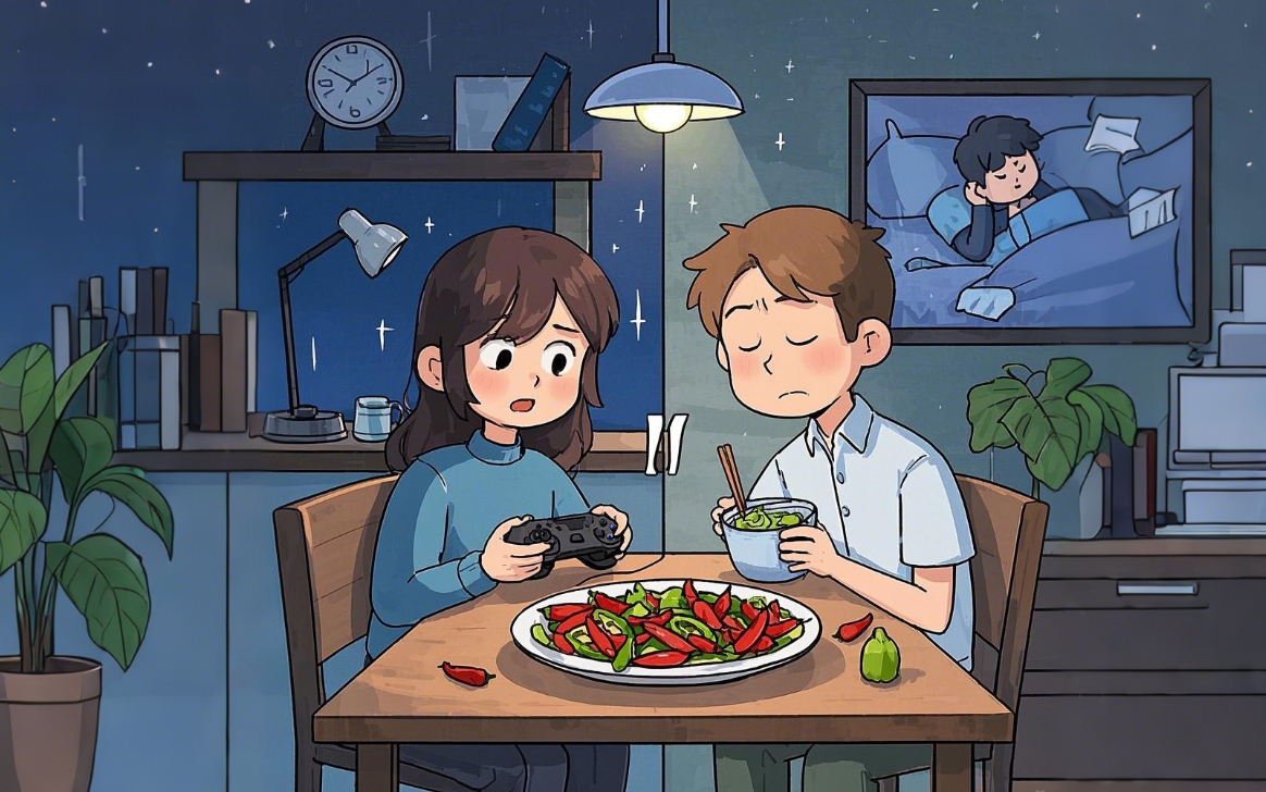 生活習慣差異畫面